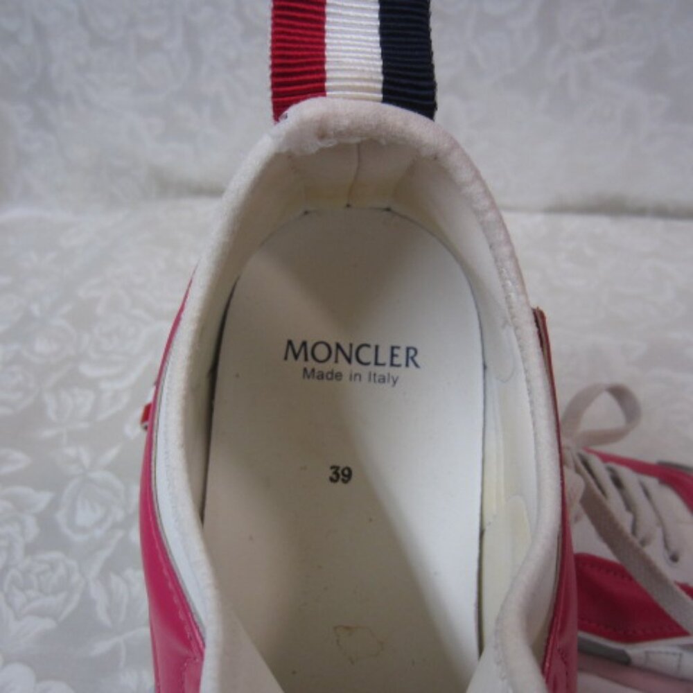 Moncler Briseis Pink Sneakers - Picture 6 of 13